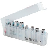 Ansmann Batterybox 8 plus, Akku-Box transparent