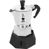 Bialetti Elettrika, Espressomaschine silber/schwarz, 2 Tassen