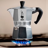 Bialetti Moka Express, Espressomaschine silber, 3 Tassen