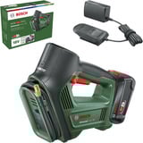 Bosch Akku-Luftpumpe UniversalPump 18V Set grün/schwarz, Li-Ionen Akku 2,0Ah, POWER FOR ALL ALLIANCE