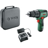 Bosch Heimwerken & Garten Akku-Schlagbohrschrauber EasyImpact 12, 12Volt, Schlagbohrmaschine grün/schwarz, Li-Ionen Akku 2,0Ah