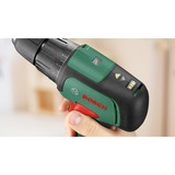 Bosch Heimwerken & Garten Akku-Schlagbohrschrauber EasyImpact 12, 12Volt, Schlagbohrmaschine grün/schwarz, Li-Ionen Akku 2,0Ah