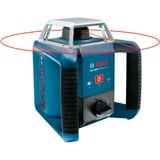 Bosch Professional Rotationslaser GRL 400 H Professional blau/schwarz, rote Laserlinie, mit Laser-Empfänger LR 1, im Koffer