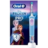 Braun Oral-B Vitality Pro 103 Kids Frozen, Elektrische Zahnbürste hellblau/weiß