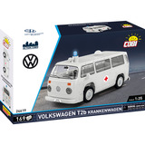 COBI Volkswagen T2b Krankenwagen, Konstruktionsspielzeug grau, Maßstab 1:35
