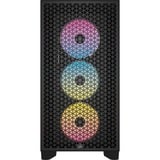 Corsair 3000D RGB Airflow , Tower-Gehäuse schwarz, Tempered Glass