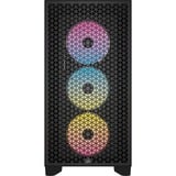 Corsair 3000D RGB Airflow , Tower-Gehäuse schwarz, Tempered Glass