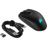 Corsair Katar Elite Wireless, Gaming-Maus schwarz