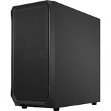 Fractal Design Focus 2 Black TG Clear Tint, Tower-Gehäuse schwarz, Tempered Glass