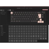 Keychron Q2 Knob, Gaming-Tastatur schwarz/blau, DE-Layout, Gateron G Pro Red, Hot-Swap, Aluminiumrahmen, RGB
