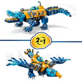 LEGO 71512 DREAMZzz Krokodil-U-Boot, Konstruktionsspielzeug 