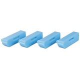 Lindy DisplayPort-Port-Schlüssel mit 4 Schlössern, Schloss Code Blau