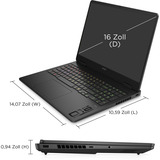 OMEN 16-am0178ng, Gaming-Notebook schwarz, Intel® Core™ i7-14650HX, NVIDIA GeForce RTX 5060, 32 GB DDR5, 1 TB (1 TB SSD), ohne Betriebssystem