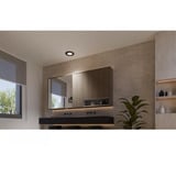 Philips Hue White & Color Ambiance Slim Einbauleuchte 90 mm, LED-Leuchte schwarz