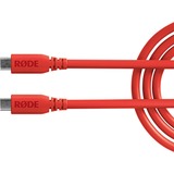 Rode Microphones USB 3.2 Gen1 Kabel SC27-R red, USB-C Stecker > USB-C Stecker rot, 2 Meter, PD