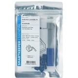 SMARTKEEPER ESSENTIAL RJ45 Port Lock (NL03) + Lock Key Basic (U03), Einsteckschloss Farbcode Dunkelblau, 10 Stück + 1 Schlüssel