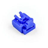 SMARTKEEPER ESSENTIAL RJ45 Port Lock (NL03) + Lock Key Basic (U03), Einsteckschloss Farbcode Dunkelblau, 10 Stück + 1 Schlüssel