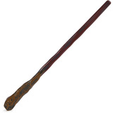 Spin Master Wizarding World Harry Potter - Authentischer Ron Weasley Zauberstab, Rollenspiel mit Hogwarts-Halterung