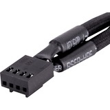 Thermaltake TTMOD PWM-Lüfter 4-Pin Y-Kabel schwarz, 11cm, 3 Stück