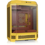 Thermaltake View 600 TG Butter Caramel, Big-Tower-Gehäuse gelb, Tempered Glass