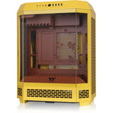 Thermaltake View 600 TG Butter Caramel, Big-Tower-Gehäuse gelb, Tempered Glass