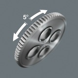 Wera Zyklop Speed-Knarre 8000 C, 1/2" mit schwenkbarem Kopf