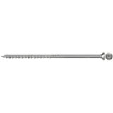 fischer Spanplattenschraube PowerFast 6,0x160 Senkkopf TX 100 Stück, mit Teilgewinde, Edelstahl A4
