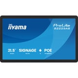 iiyama ProLite S2225AS-B1P, Public Display schwarz (matt), FullHD, IPS, POE, HDMI, USB