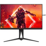 AOC AGON AG275QX/EU, Gaming-Monitor 69 cm(27 Zoll), schwarz/rot, QHD, HDR, G-Sync kompatibel, 170Hz Panel
