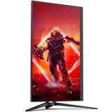 AOC AGON AG275QX/EU, Gaming-Monitor 69 cm(27 Zoll), schwarz/rot, QHD, HDR, G-Sync kompatibel, 170Hz Panel