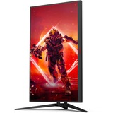 AOC AGON AG275QX/EU, Gaming-Monitor 69 cm(27 Zoll), schwarz/rot, QHD, HDR, G-Sync kompatibel, 170Hz Panel