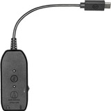 Audio Technica Digital Audio USB Adapter, USB-C Stecker > 2x 3,5mm Klinkenbuchse schwarz