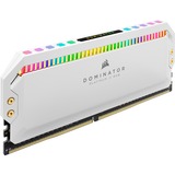 Corsair DIMM 32 GB DDR5-5200 (2x 16 GB) Dual-Kit, Arbeitsspeicher weiß, CMT32GX5M2B5200C40W, Dominator Platinum RGB, INTEL XMP