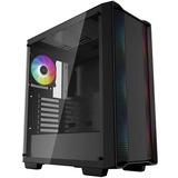 DeepCool CC560 ARGB, Tower-Gehäuse schwarz, Tempered Glass