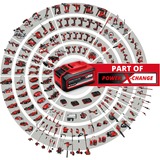 Einhell Akku-Schlagbohrschrauber TE-CD 18/2 Li-i +64, 18Volt rot/schwarz, 2x Li-Ionen Akku 2,0Ah, Koffer + Bit-Bohrer-Set
