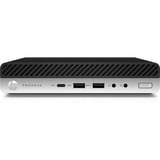 HP ProDesk 600 G4 MP Generalüberholt, Mini-PC schwarz/silber, Windows 11 Pro