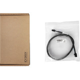 Icy Dock Kabel MCIO x4 SFF-TA-1016 > MCIO x4 SFF-TA-1016 schwarz, 50cm