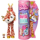 Mattel Barbie Cutie Reveal Winter Sparkles - Reh, Puppe 