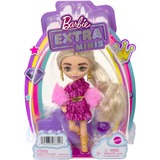 Mattel Barbie Extra Mini Puppe mit goldener Krone (blond) 