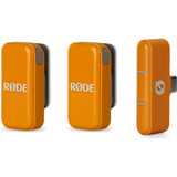 Rode Microphones Wireless Micro USB-C , Mikrofon orange