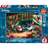 Schmidt Spiele Thomas Kinkade Studios: Disney - Lilo and Stitch Aloha Christmas, Puzzle 1000 Teile