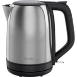 Tefal KO5S0DE Subito , Wasserkocher edelstahl/schwarz, 2.400 Watt, 1,7 Liter