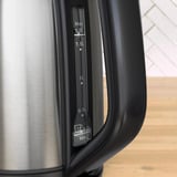 Tefal KO5S0DE Subito , Wasserkocher edelstahl/schwarz, 2.400 Watt, 1,7 Liter