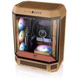 Thermaltake CT120 EX Reverse ARGB Sync PC Cooling Fan Gravel Sand, Gehäuselüfter hellbraun, 3er-Pack, 120 mm