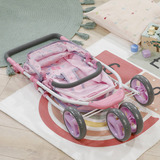ZAPF Creation BABY born Deluxe Puppenwagen Blumen 