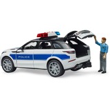 bruder 02890 Range Rover Velar Polizeifahrzeug mit Polizist, Modellfahrzeug inkl. Light + Sound Modul