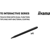 iiyama ProLite TE6513A-B3AG, Public Display schwarz (matt), UltraHD/4K, IPS, Touchscreen, HDMI, DP, USB-C, USB-Hub