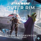 Asmodee Star Wars: Outer Rim  - Offene Rechnungen, Brettspiel Erweiterung