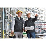 Bosch Professional Beheizbare Weste GHV 12+18V XA, 2XL, Arbeitskleidung schwarz, ohne Akku