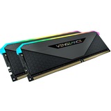 Corsair DIMM 32 GB DDR4-3600 (2x 16 GB) Dual-Kit, Arbeitsspeicher schwarz, CMN32GX4M2Z3600C18, Vengeance RGB RT, INTEL XMP